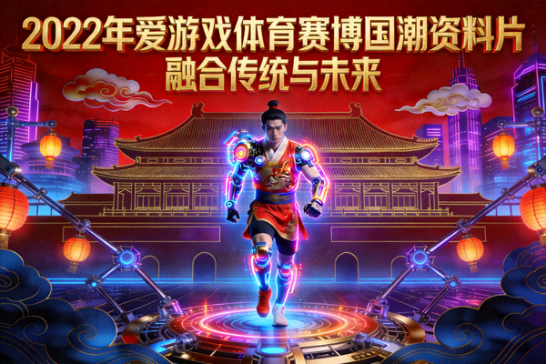 2022年爱游戏体育赛博国潮资料片宣传图 - 融合传统与未来的美术设计