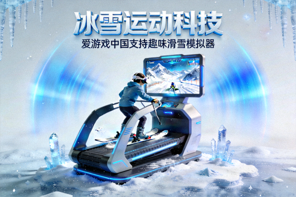 冰雪运动科技 - 爱游戏中国支持趣味滑雪模拟器