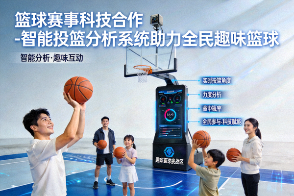 篮球赛事科技合作 - 智能投篮分析系统助力全民趣味篮球