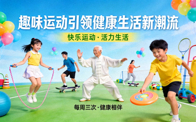 趣味运动引领健康生活新潮流