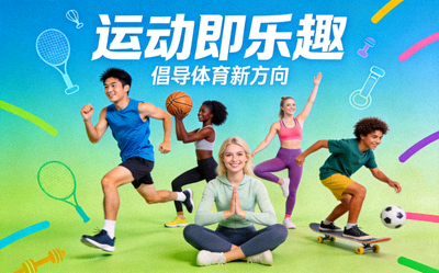 运动即乐趣理念倡导体育新方向