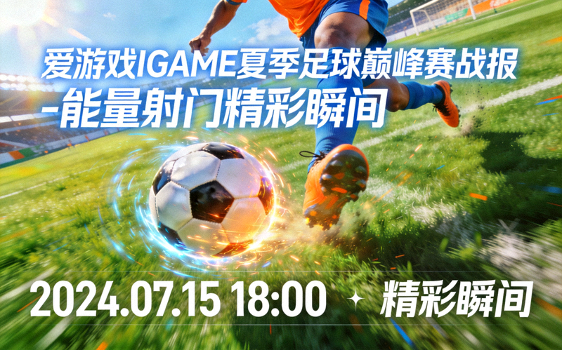 爱游戏IGAME夏季足球巅峰赛战报 - 能量射门精彩瞬间