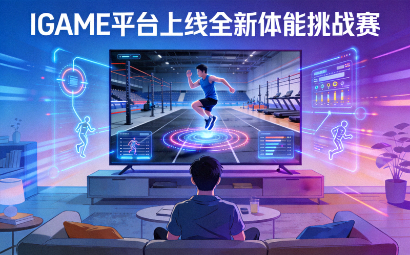 IGAME平台上线全新体能挑战赛 - 用户在家通过屏幕参与专业竞赛