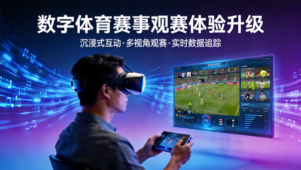 数字体育赛事观赛体验升级专题配图