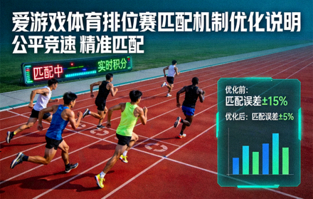 爱游戏体育排位赛匹配机制优化说明配图，跑者在跑道上竞速