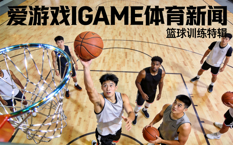 爱游戏IGAME体育新闻配图，篮球场上球员正在进行投篮训练