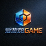 爱游戏IGAME官方标志图标，蓝橙渐变赛博风格品牌徽标