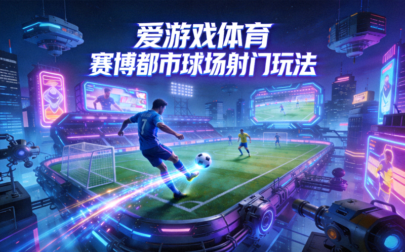 爱游戏体育足球竞技场模式 - 赛博都市球场射门玩法展示图