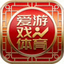 爱游戏体育官方品牌Logo，赛博国潮风格方形图标