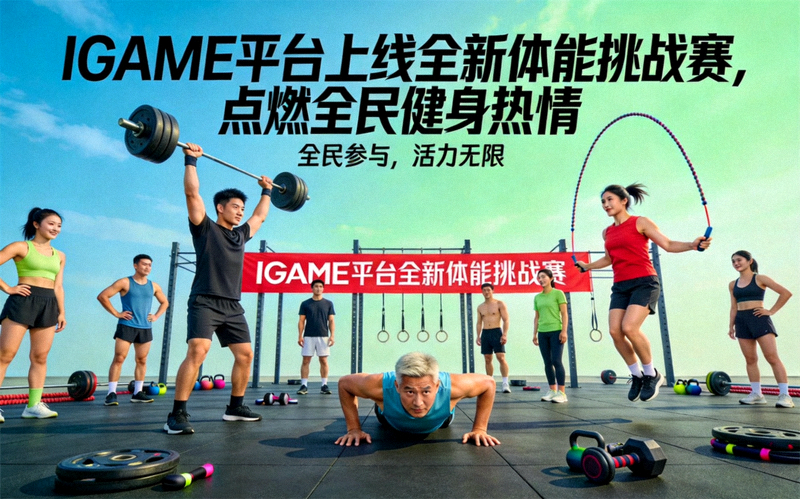 IGAME平台上线全新体能挑战赛，点燃全民健身热情 - 新闻配图