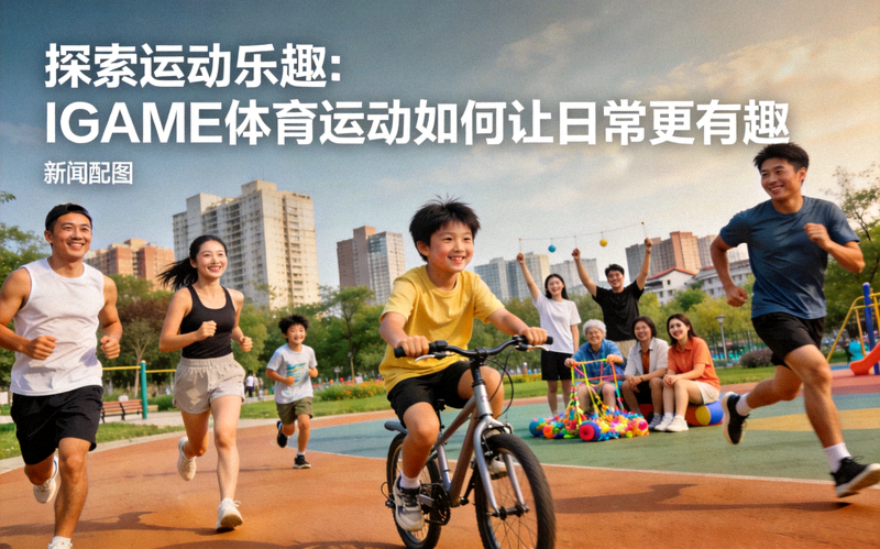 探索运动乐趣：IGAME体育运动如何让日常更有趣 - 新闻配图
