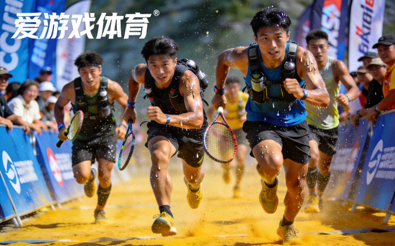 爱游戏体育动态配图：运动挑战活动中参与者奋力拼搏的画面