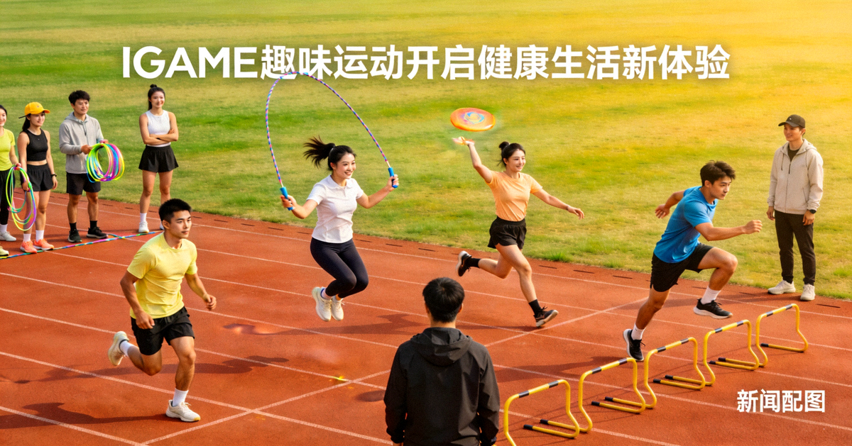 IGAME趣味运动开启健康生活新体验 - 多名运动爱好者在户外跑道上进行趣味运动挑战的新闻配图