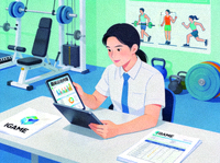 运动科学顾问参与IGAME趣味运动内容评估的工作场景缩略图