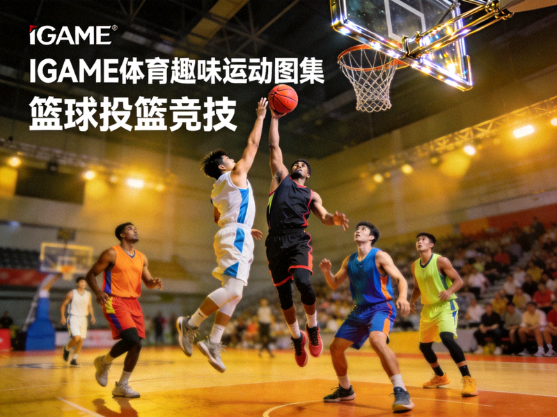 IGAME体育趣味运动图集：篮球场上球员进行投篮竞技